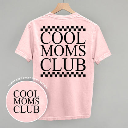 Cool Moms Club Checkered (Back Print)