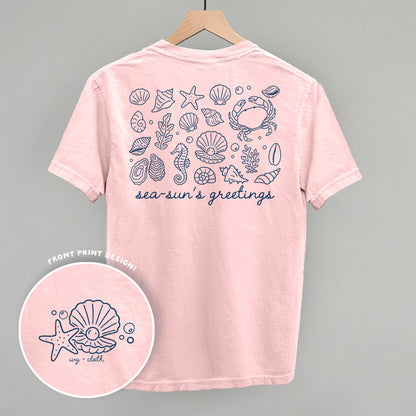 Sea-Sun's Greetings (Back Print)