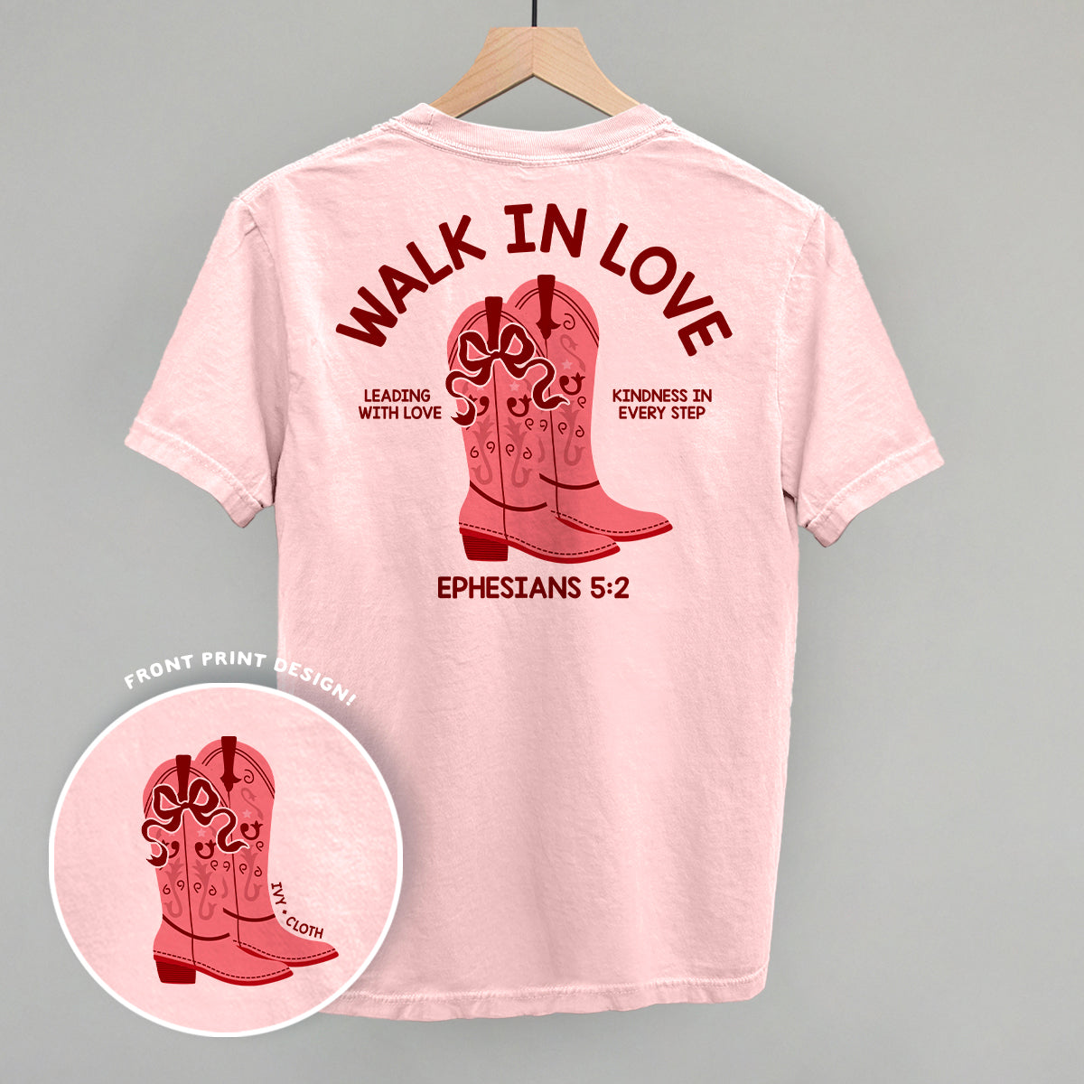 Walk In Love Ephesians 5:2 (Back Print)