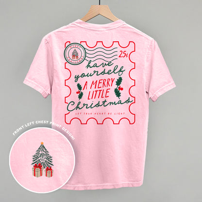 Merry Little Christmas Stamp (Back Print)