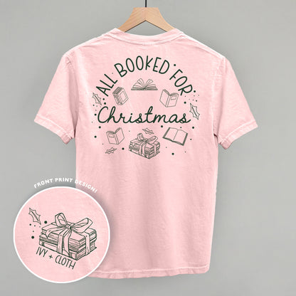 All Booked For Christmas Wreath (Back Print)