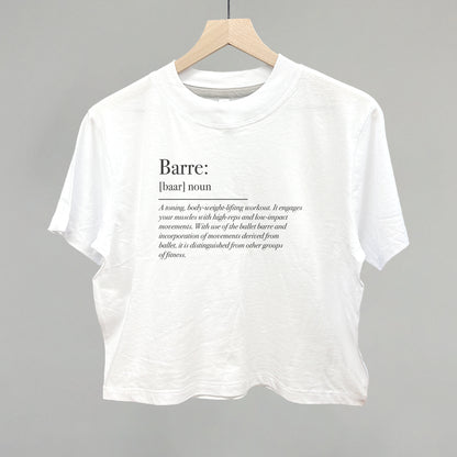 Barre Definition