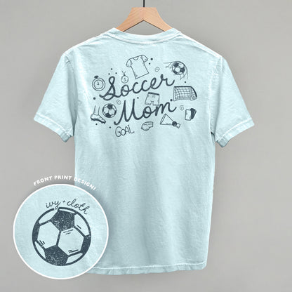 Soccer Mom (Script + Doodles) (Back Print)