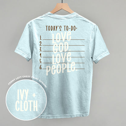 Love God Love People (Back Print)