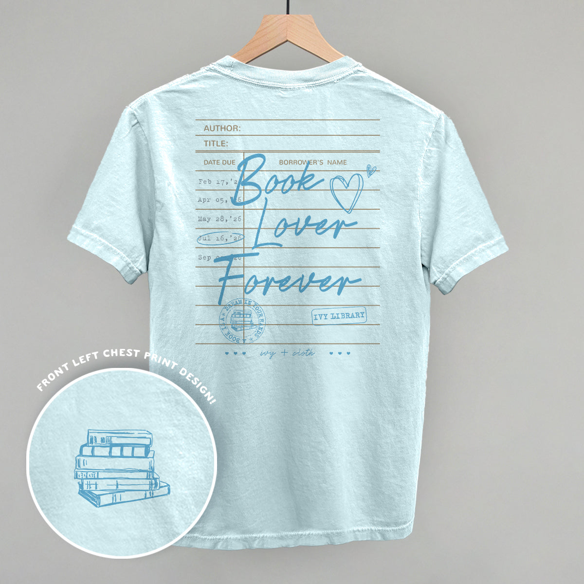 Book Lover Forever (Back Print)