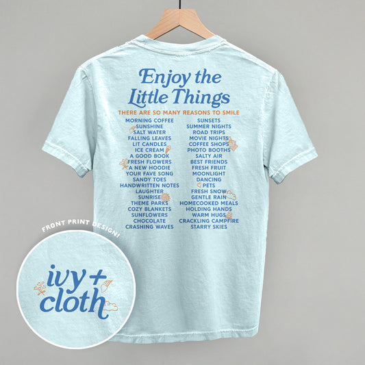 Enjoy The Little Things List (Back Print)