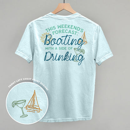 Weekend Forecast- Boating and Drinking (Back Print)