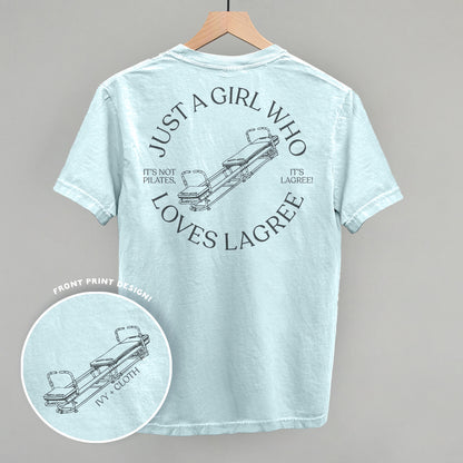 Just A Girl Who Loves Lagree (Back Print)
