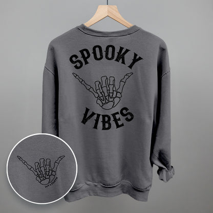Spooky Vibes Skeleton (Back Print)