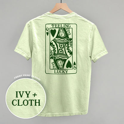 Feeling Lucky Queen Of Hearts (Back Print)