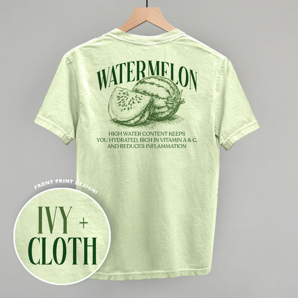 Watermelon Wellness (Back Print)
