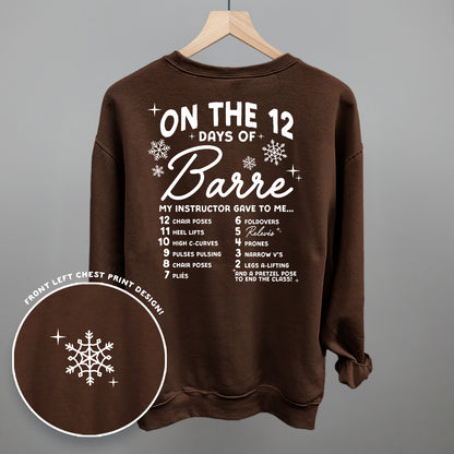 12 Days Of Barre (Back Print)