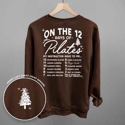 12 Days Of Pilates (Back Print)