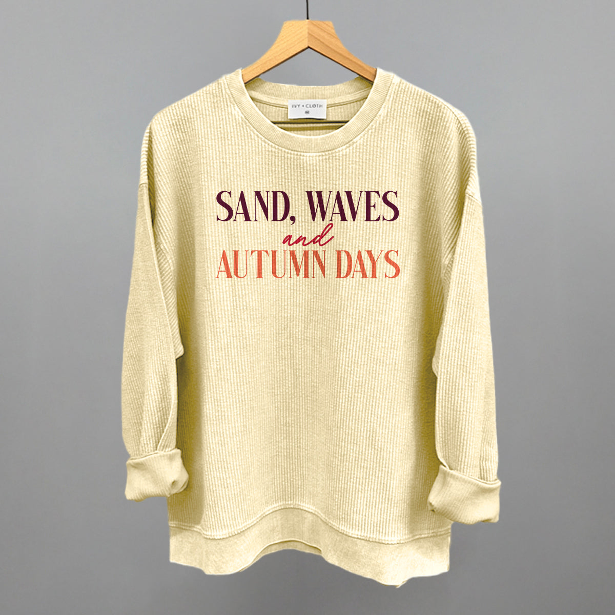 Sand Waves And Autumn Days