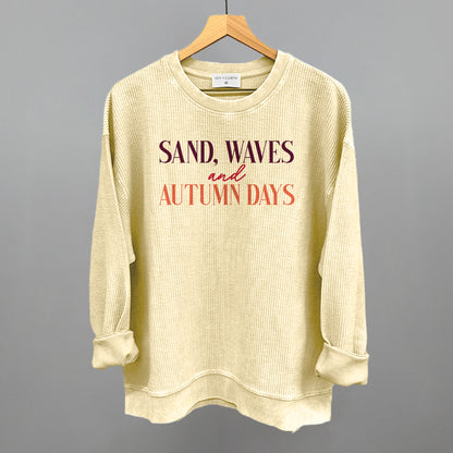 Sand Waves And Autumn Days