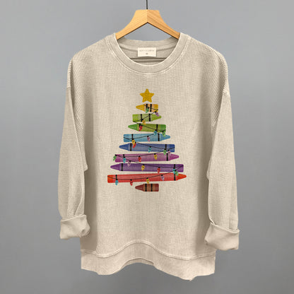 Crayon Christmas Tree