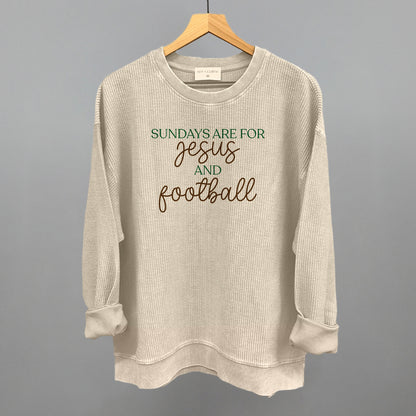 Sundays Are For Jesus And Football