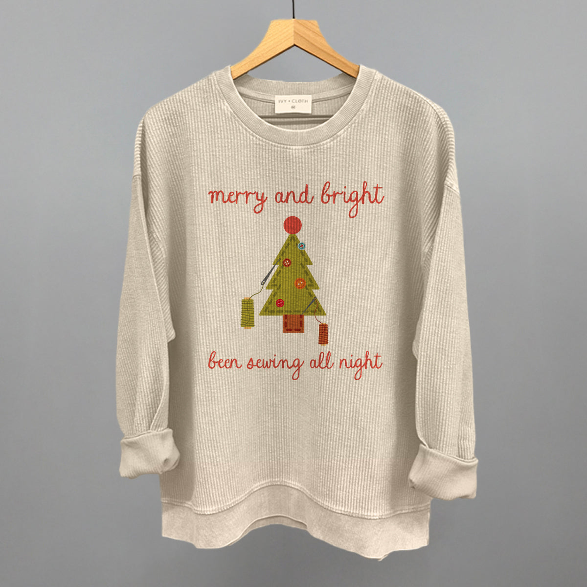 Merry and Bright Been Sewing All Night