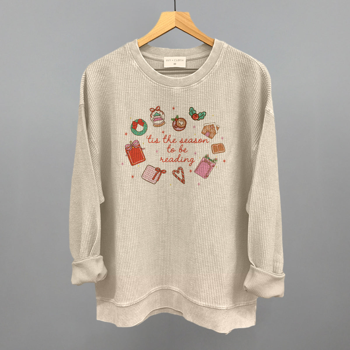 Tis The Season To Be Reading Wreath