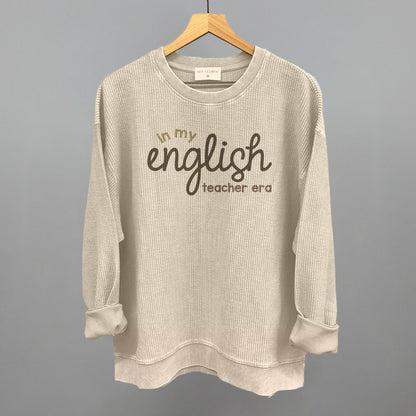 In My English Teacher Era