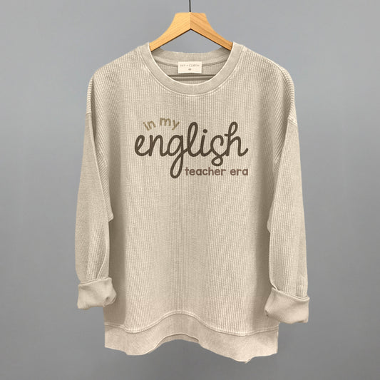 In My English Teacher Era