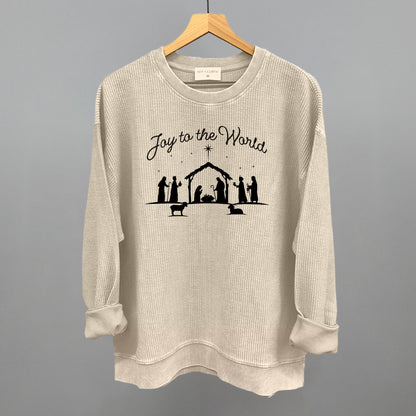 Joy To The World Nativity Scene
