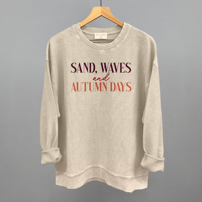 Sand Waves And Autumn Days