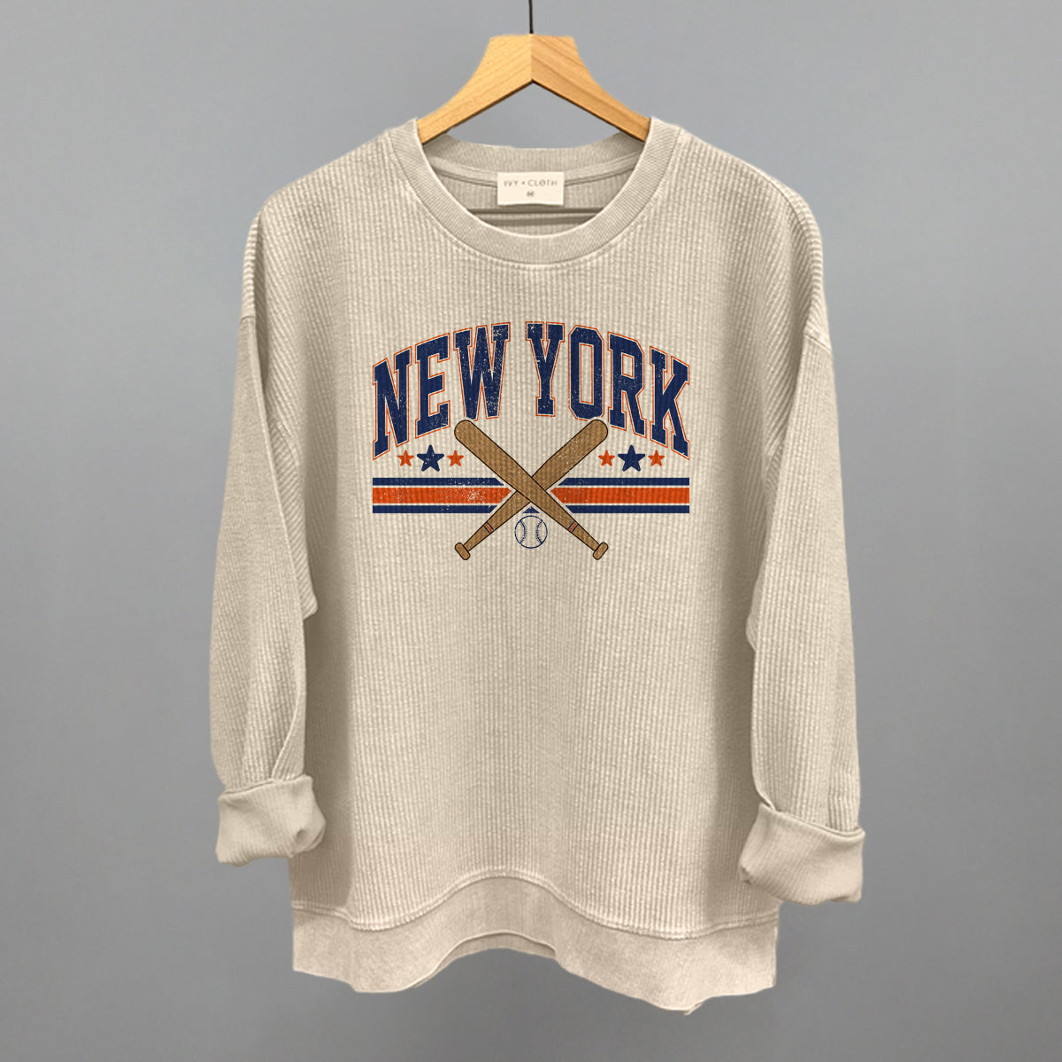 New York Baseball (Blue/Orange)