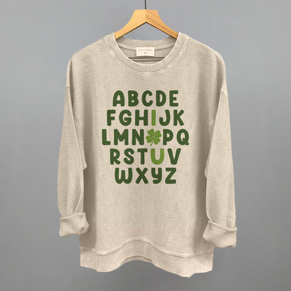 I Love You Clover Alphabet