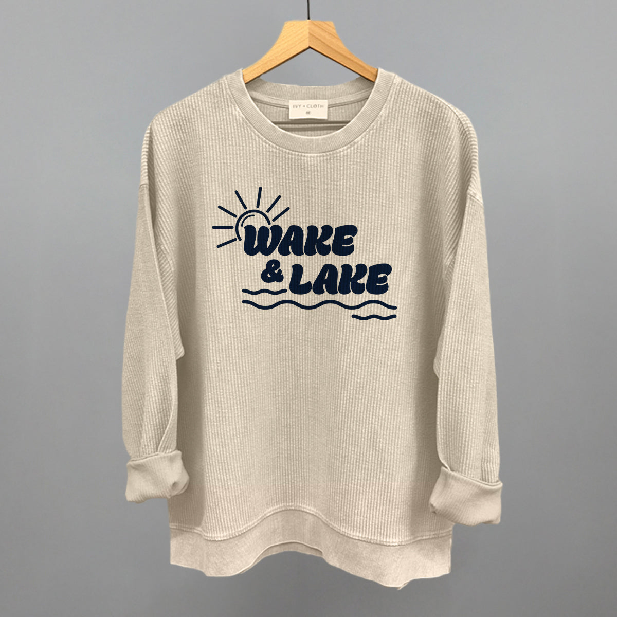 Wake And Lake (Navy Blue)