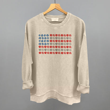 Flower American Flag