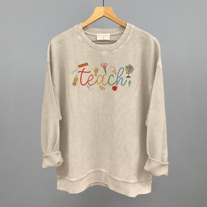Teach Rainbow Script + Doodles