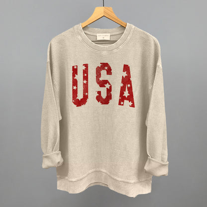 USA Distressed Stars