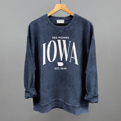 Iowa Est. 1846 (White)