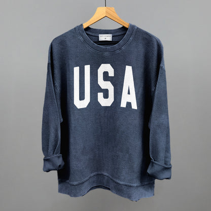 USA Collegiate (Solid White)