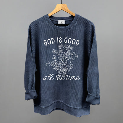 God Is Good All The Time Floral