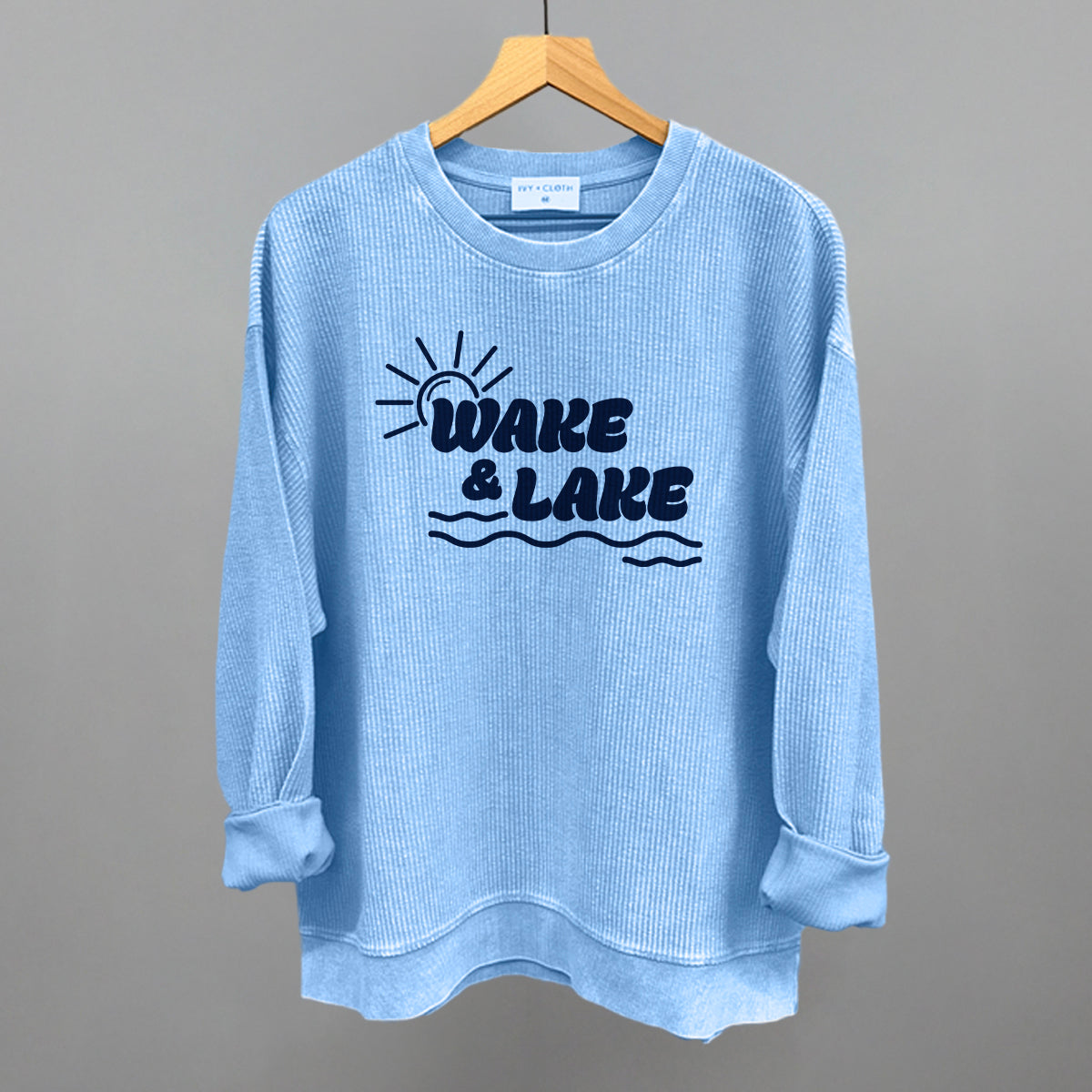 Wake And Lake (Navy Blue)