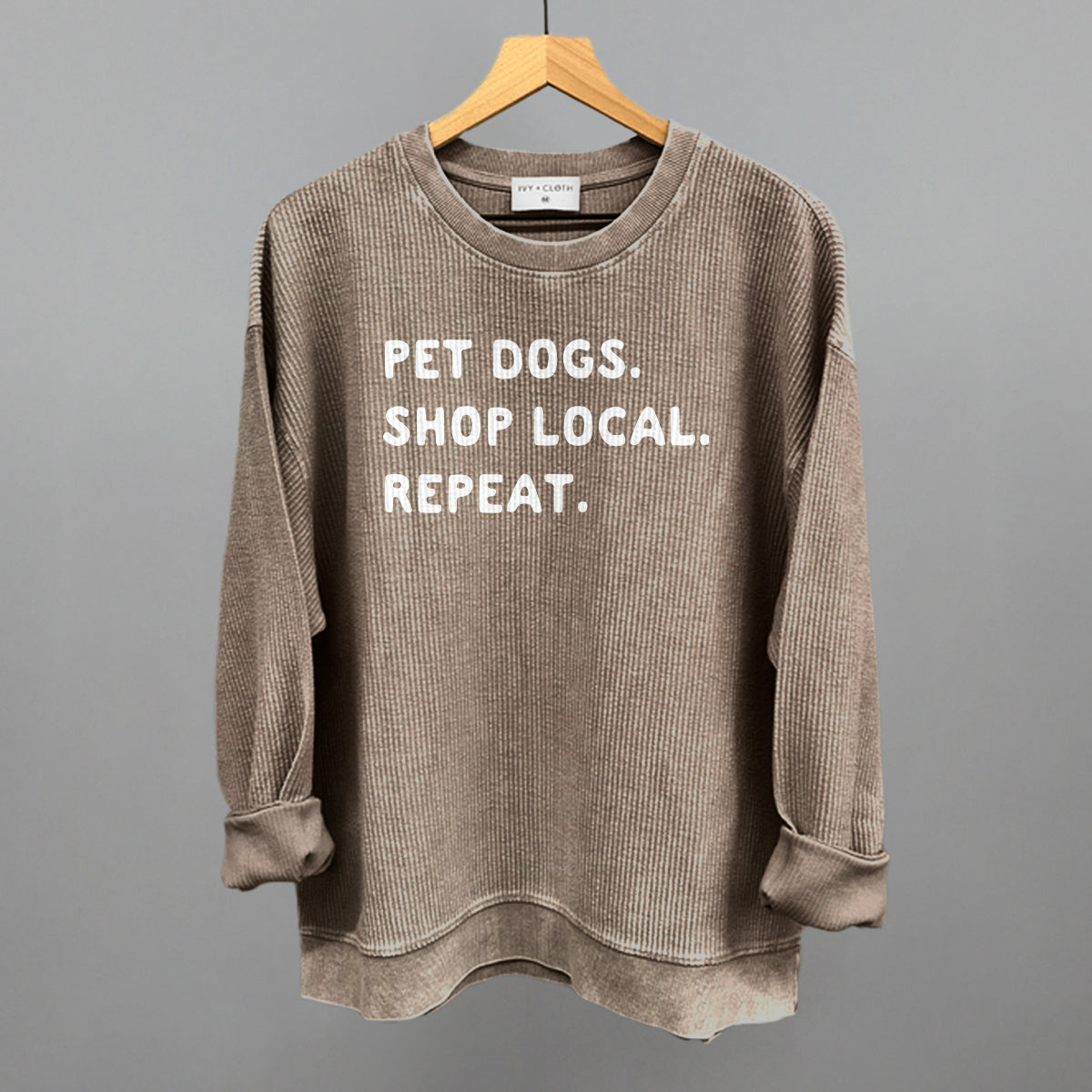 Pet Dogs. Shop Local. Repeat.