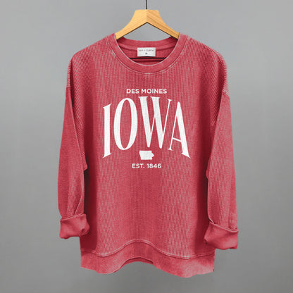 Iowa Est. 1846 (White)