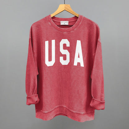 USA Collegiate (Solid White)