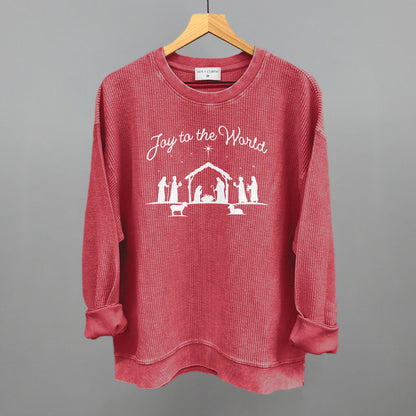 Joy To The World Nativity Scene