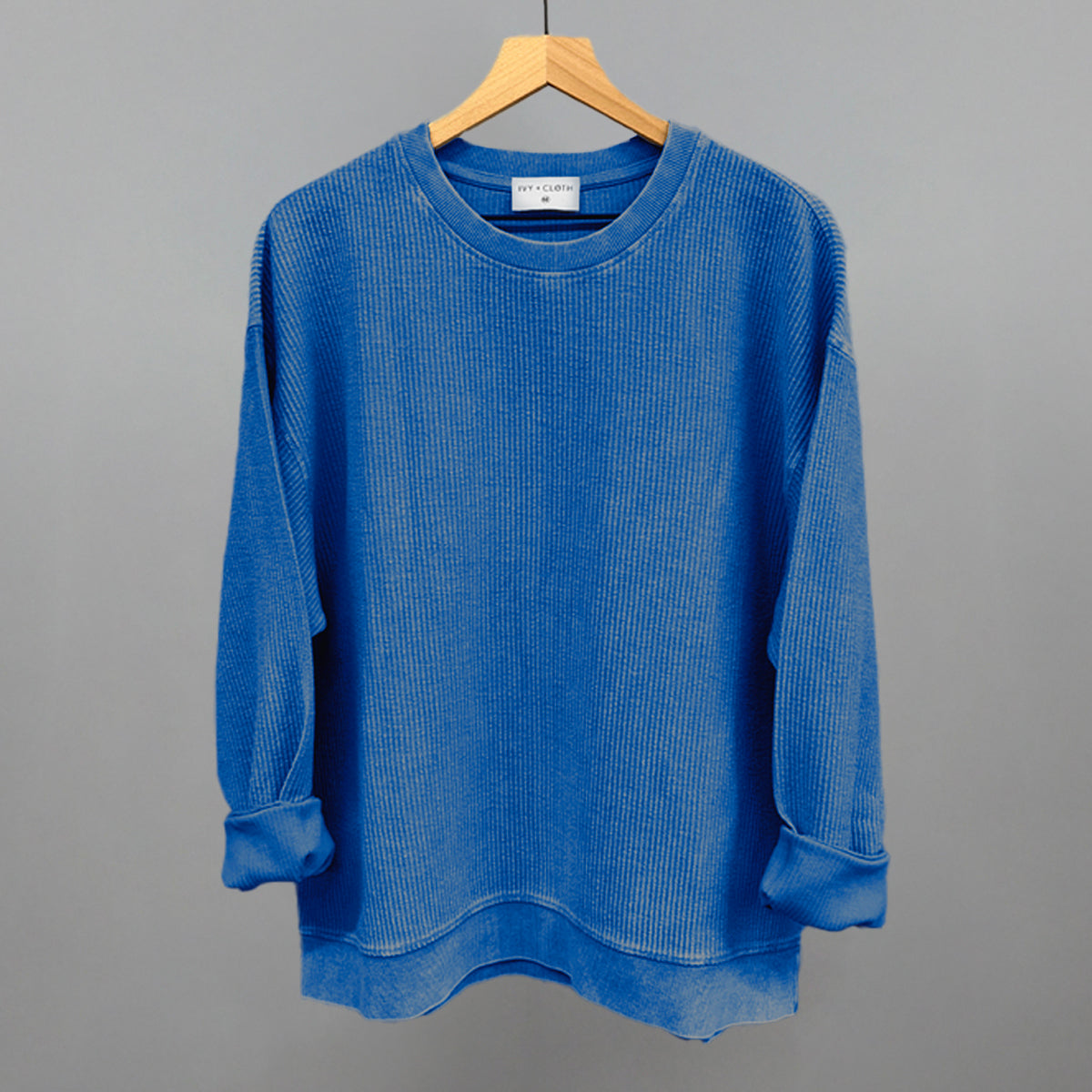 Royal Oversized Corded Crew