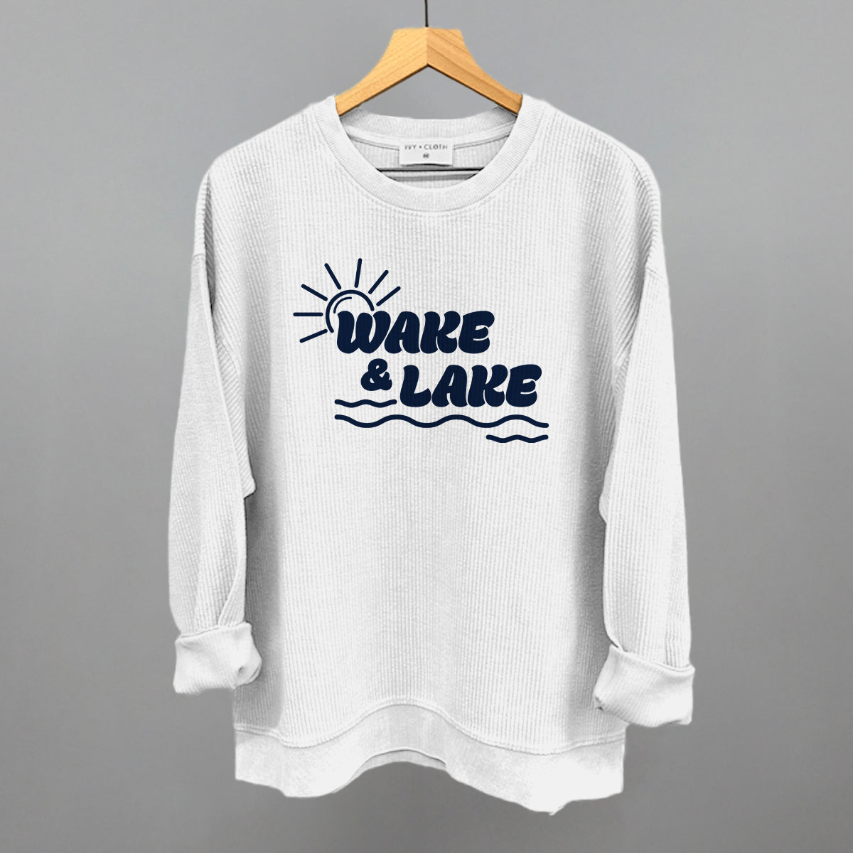 Wake And Lake (Navy Blue)