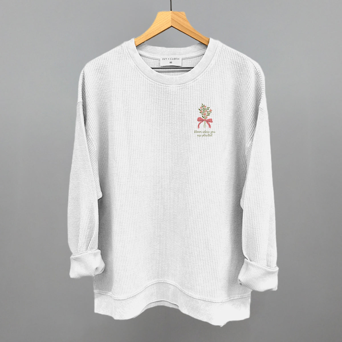 Bloom Where You Are Planted Bouquet (Left Chest)
