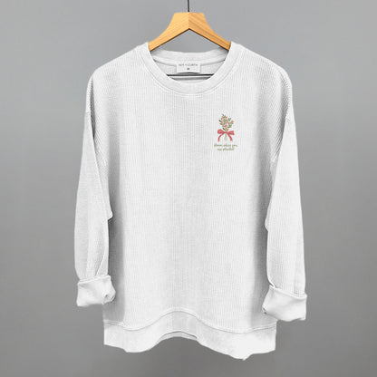 Bloom Where You Are Planted Bouquet (Left Chest)