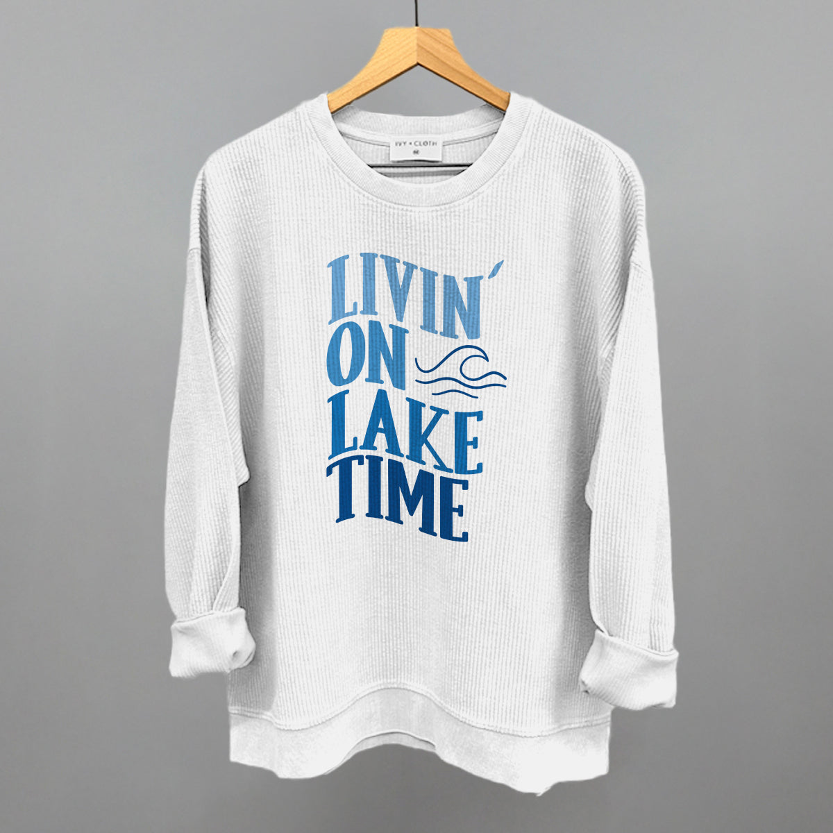 Livin' On Lake Time Blue