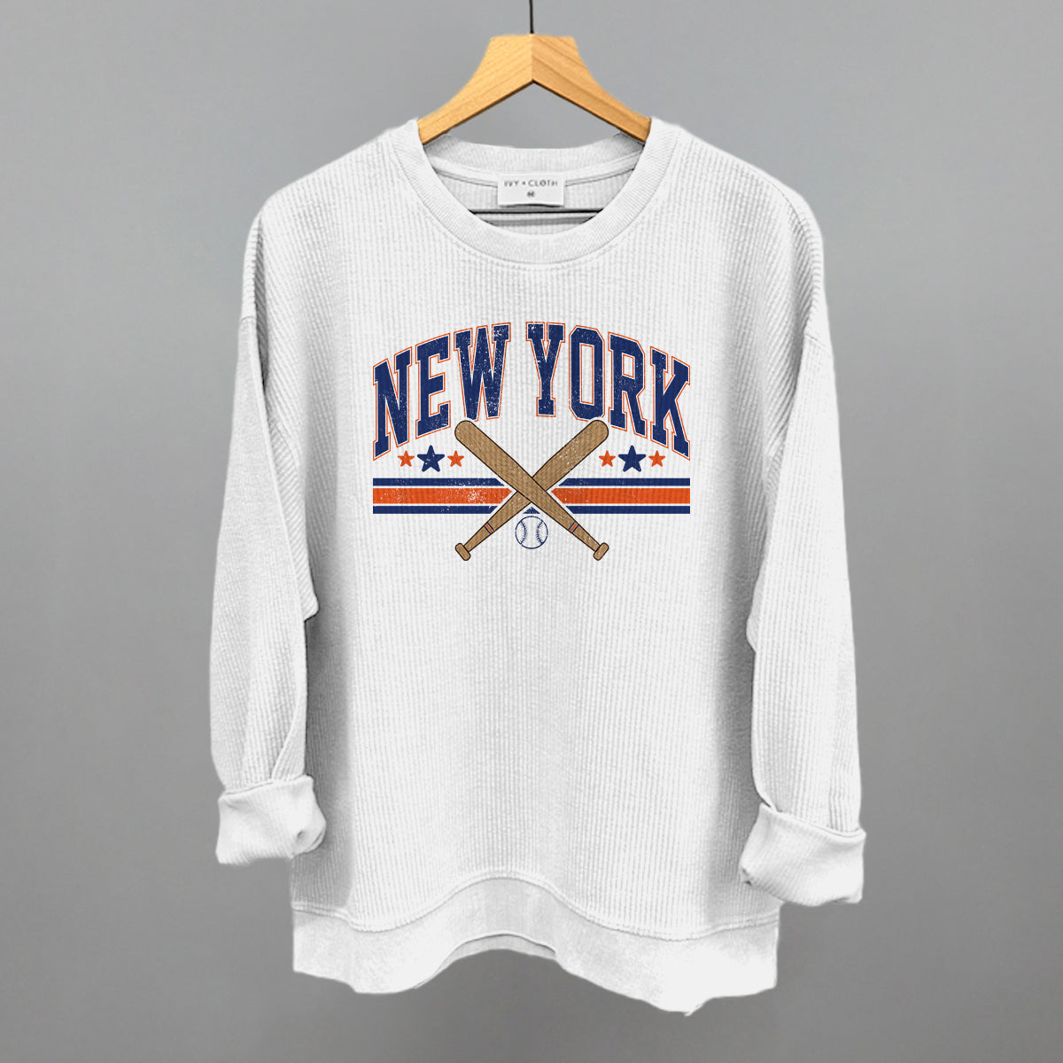 New York Baseball (Blue/Orange)