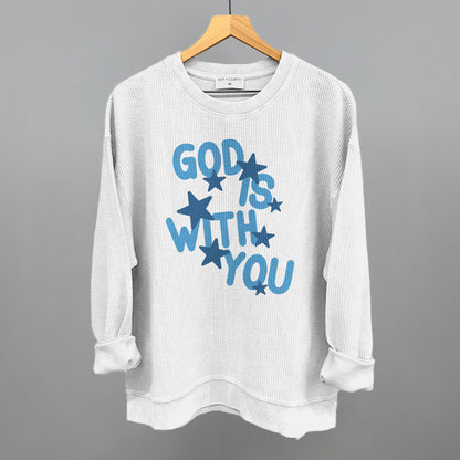God Is With You Blue Stars