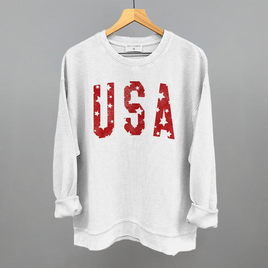 USA Distressed Stars