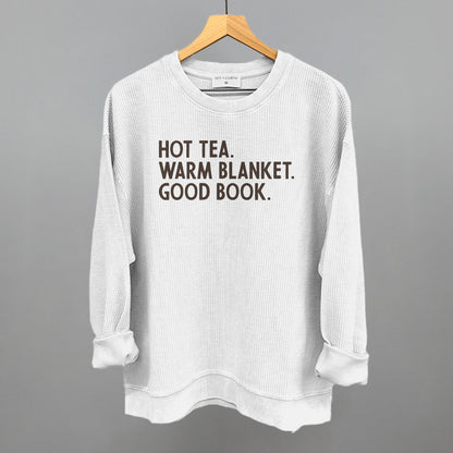 Hot Tea Warm Blanket Good Book